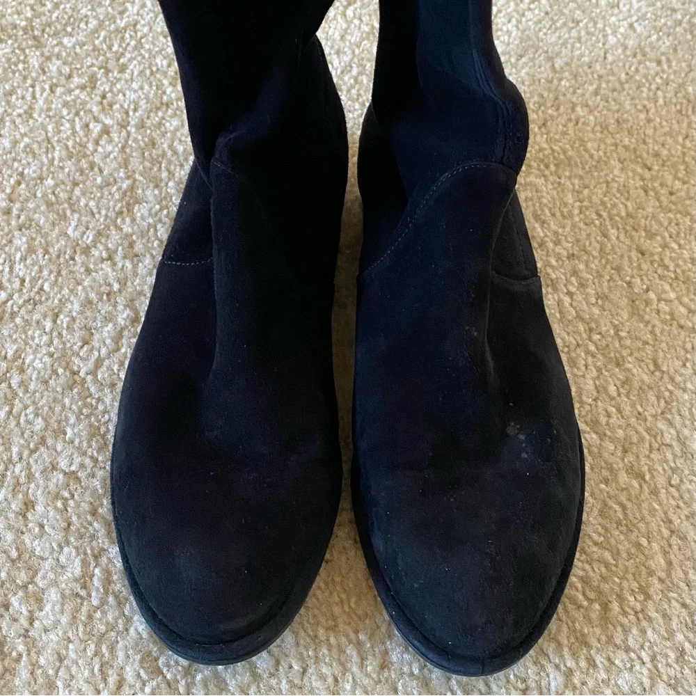 Stuart Weitzman Lowland Over the Knee Suede Boots